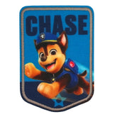 Paw Patrol strijk applicatie met de bekende hondenkarakters, klaar om op textiel gestreken te worden.